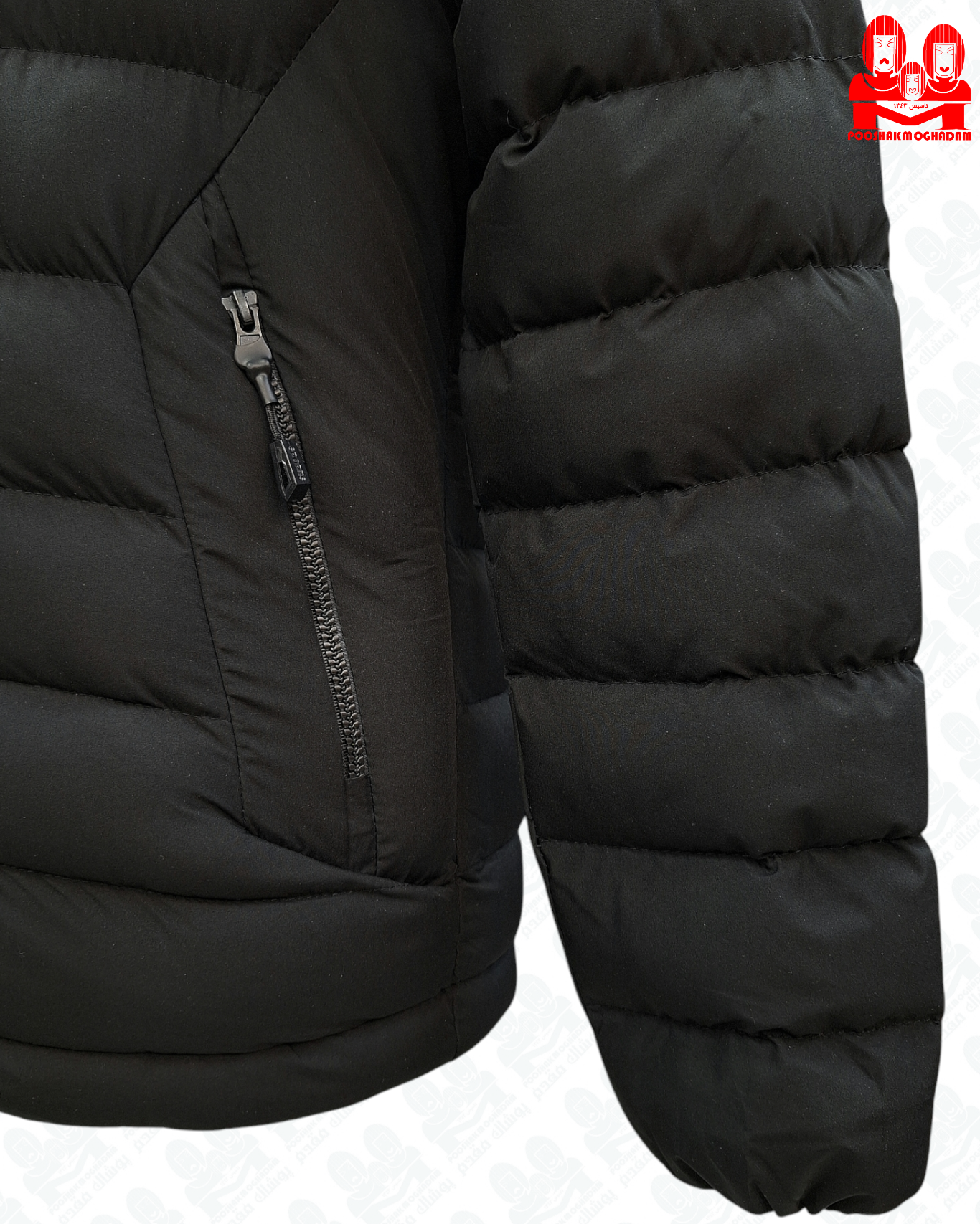کاپشن پر وارداتی کد3100-78979 سایزXL مشکی