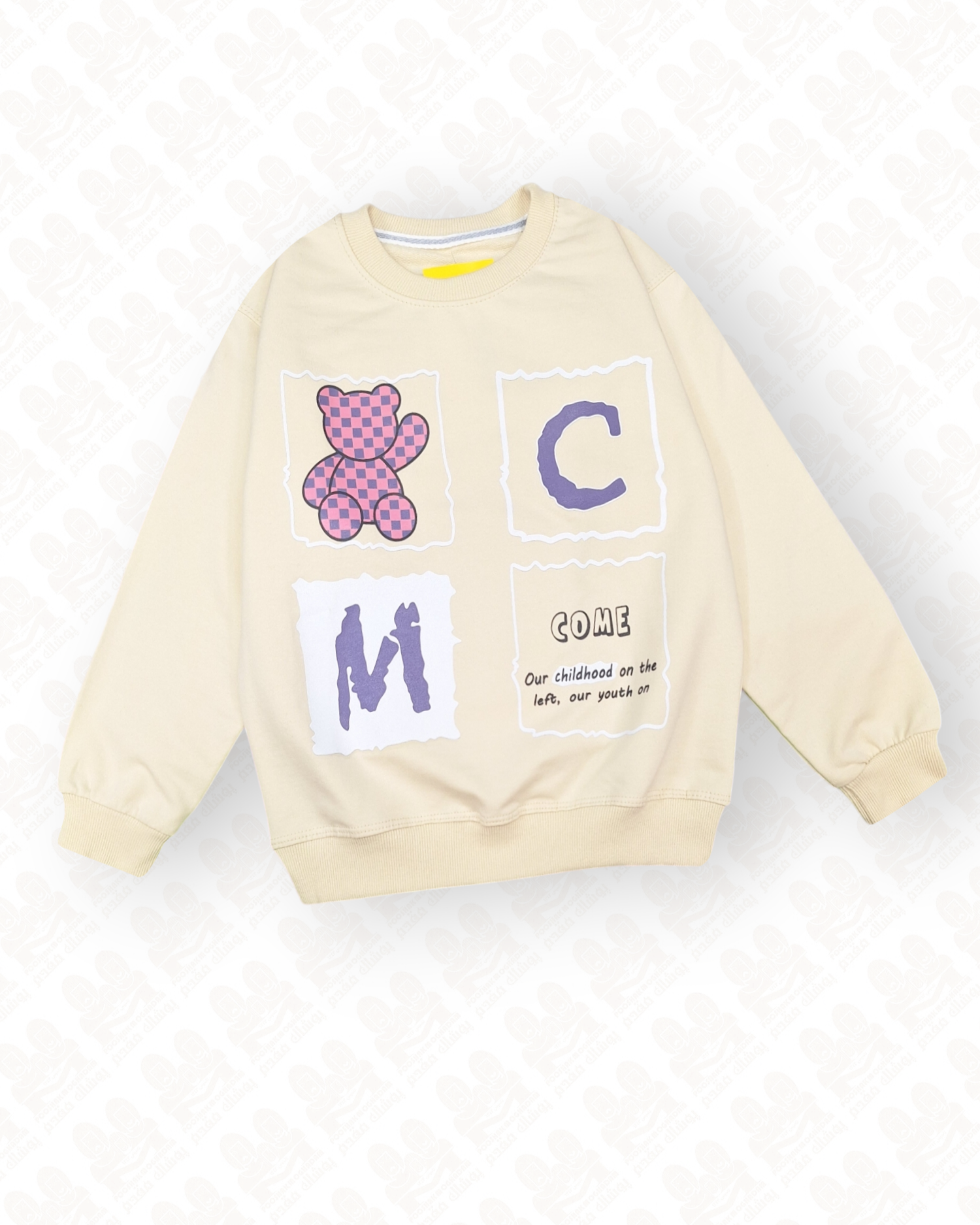 بلوز بچگانه دورس کد4500-985 کرم سایز50