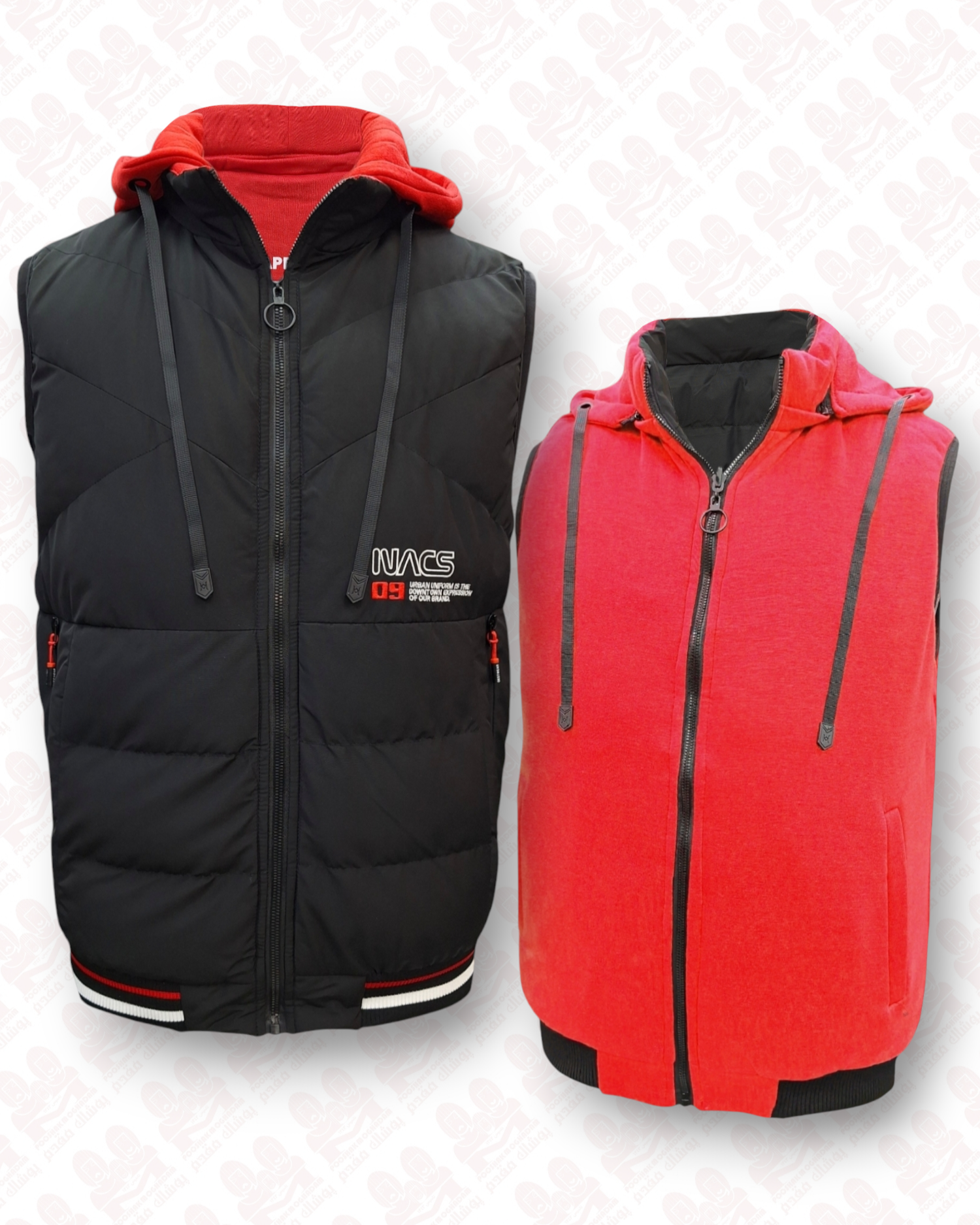 پافر سیلیکونی کد3100-99032 سایزXL مشکی قرمز