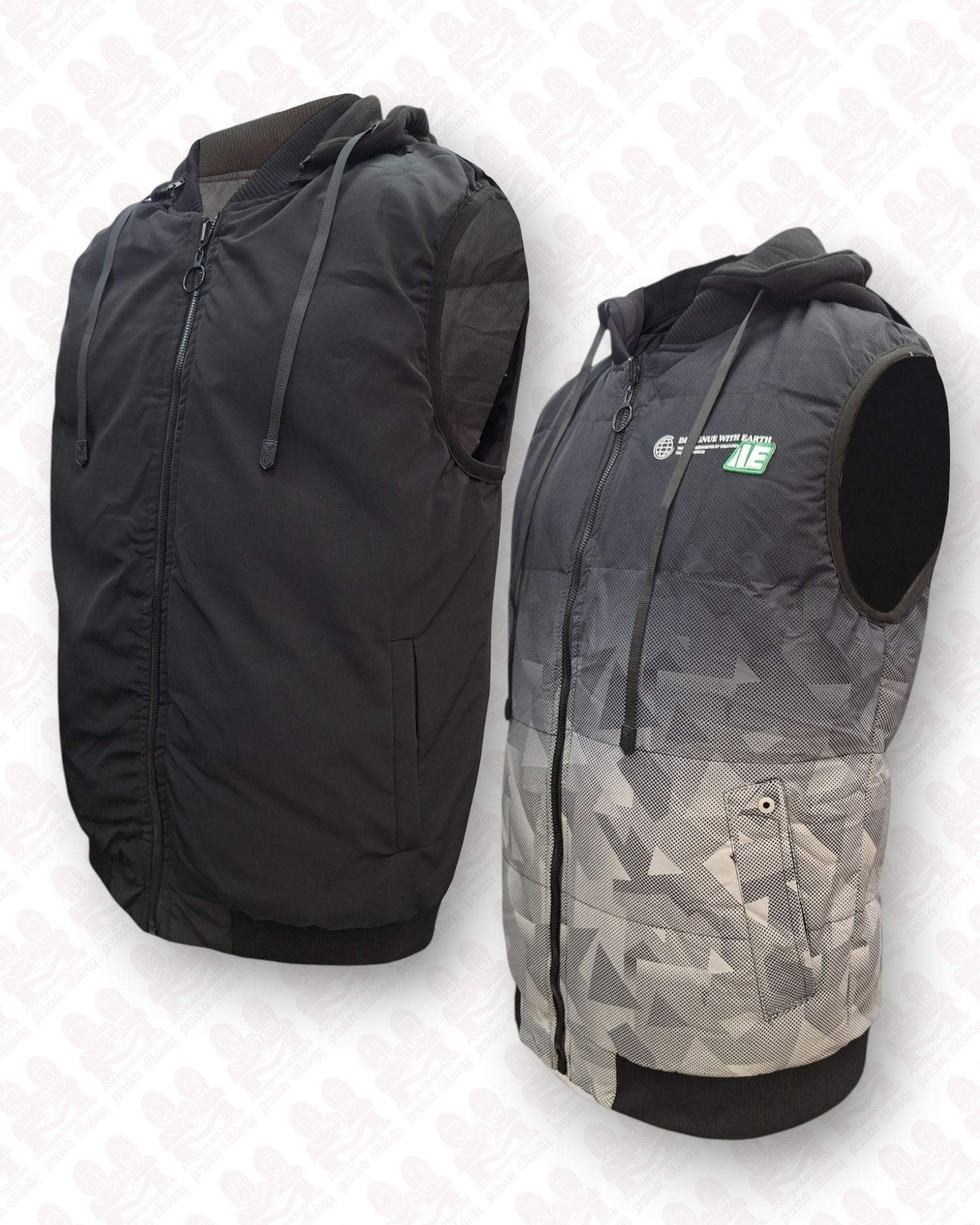 پافر سیلیکونی کد3100-99022 سایزXL مشکی کرم