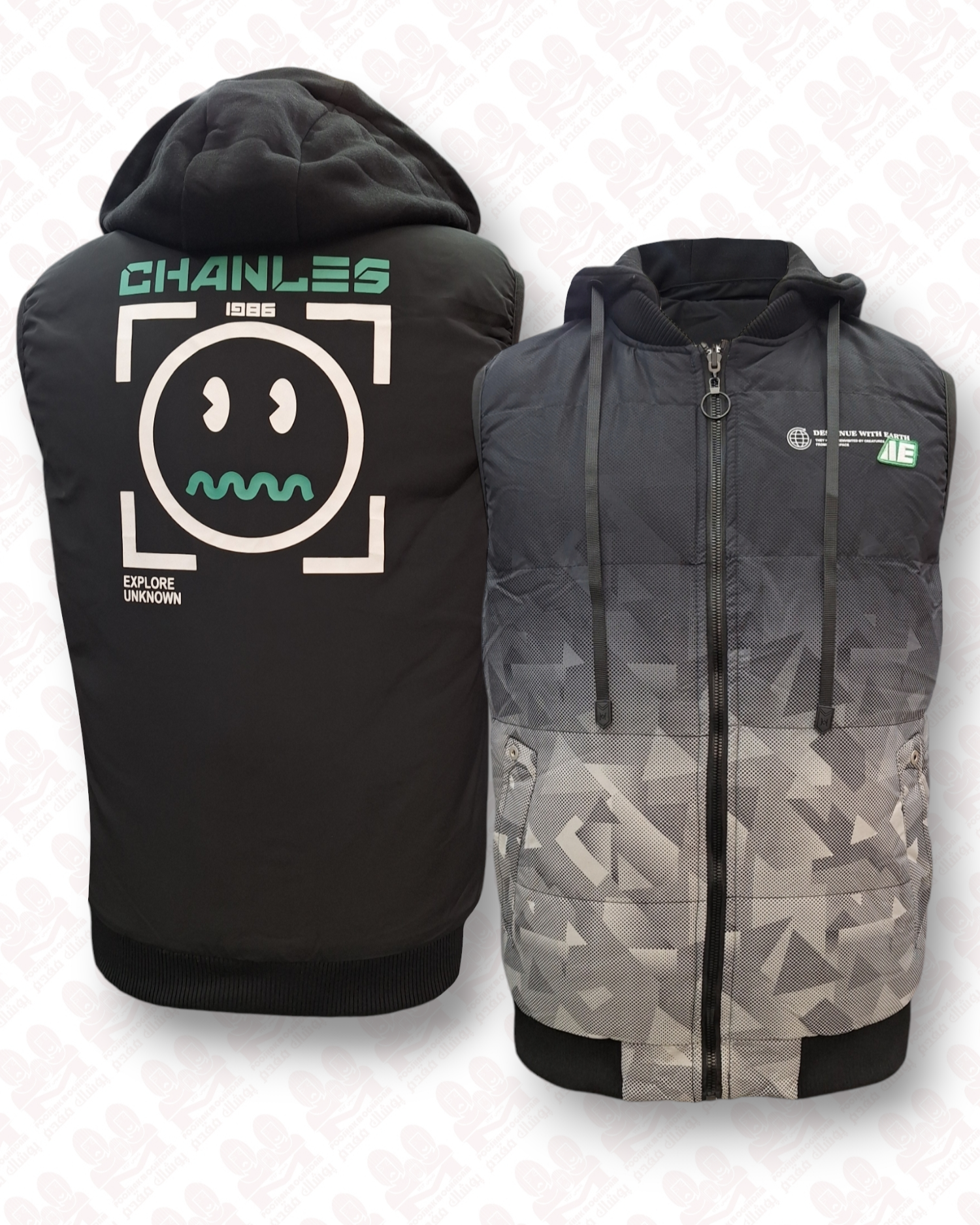 پافر سیلیکونی کد3100-99022 سایز2XL مشکی کرم