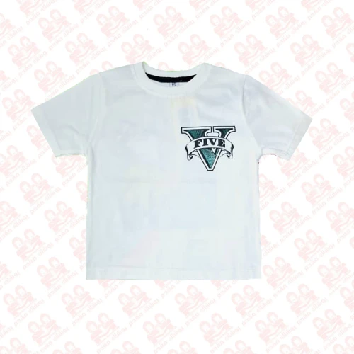 تیشرت پسرانه یقه گرد پنبه دورو چاپ کد4500-2200