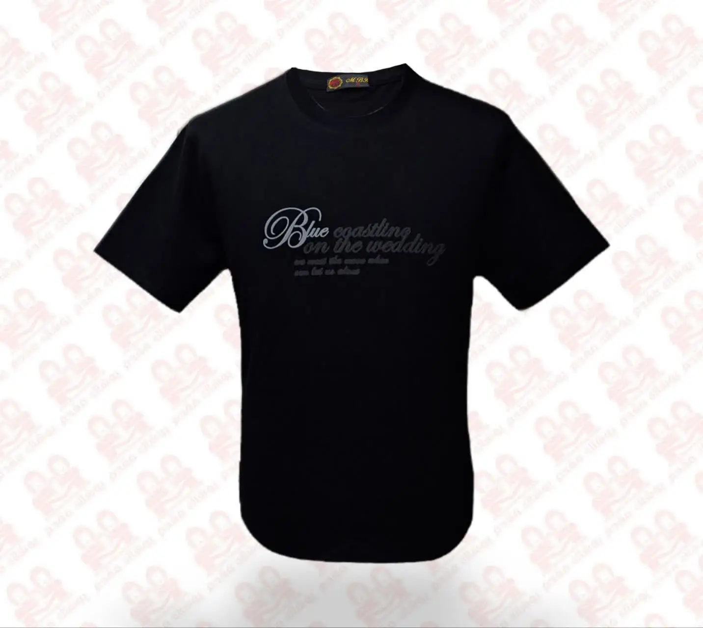 تیشرت مردانه اسپرت پنبه مشکی کد 2300-016 سایز 2XL