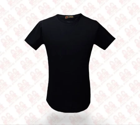 تیشرت مردانه اسپرت پنبه مشکی کد 2300 سایز XL