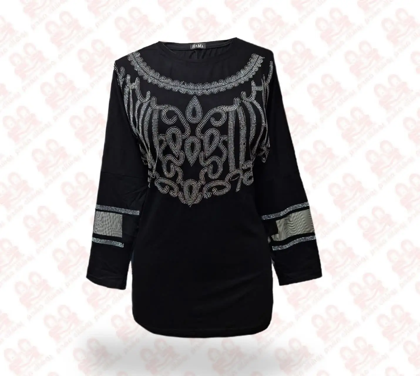 بلوز زنانه پنبه سنگکاری کد1200-2100
