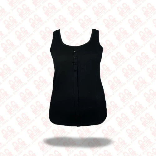 تاپ زنانه برش دار ویلفو مشکی کد1900-66031