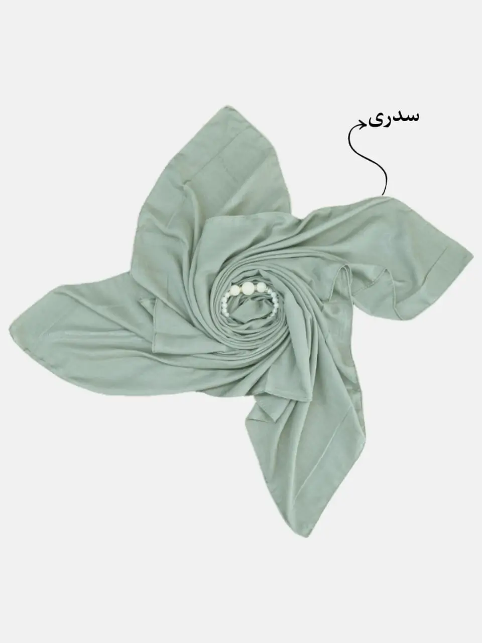 روسری وال ترک مشکی BJ13