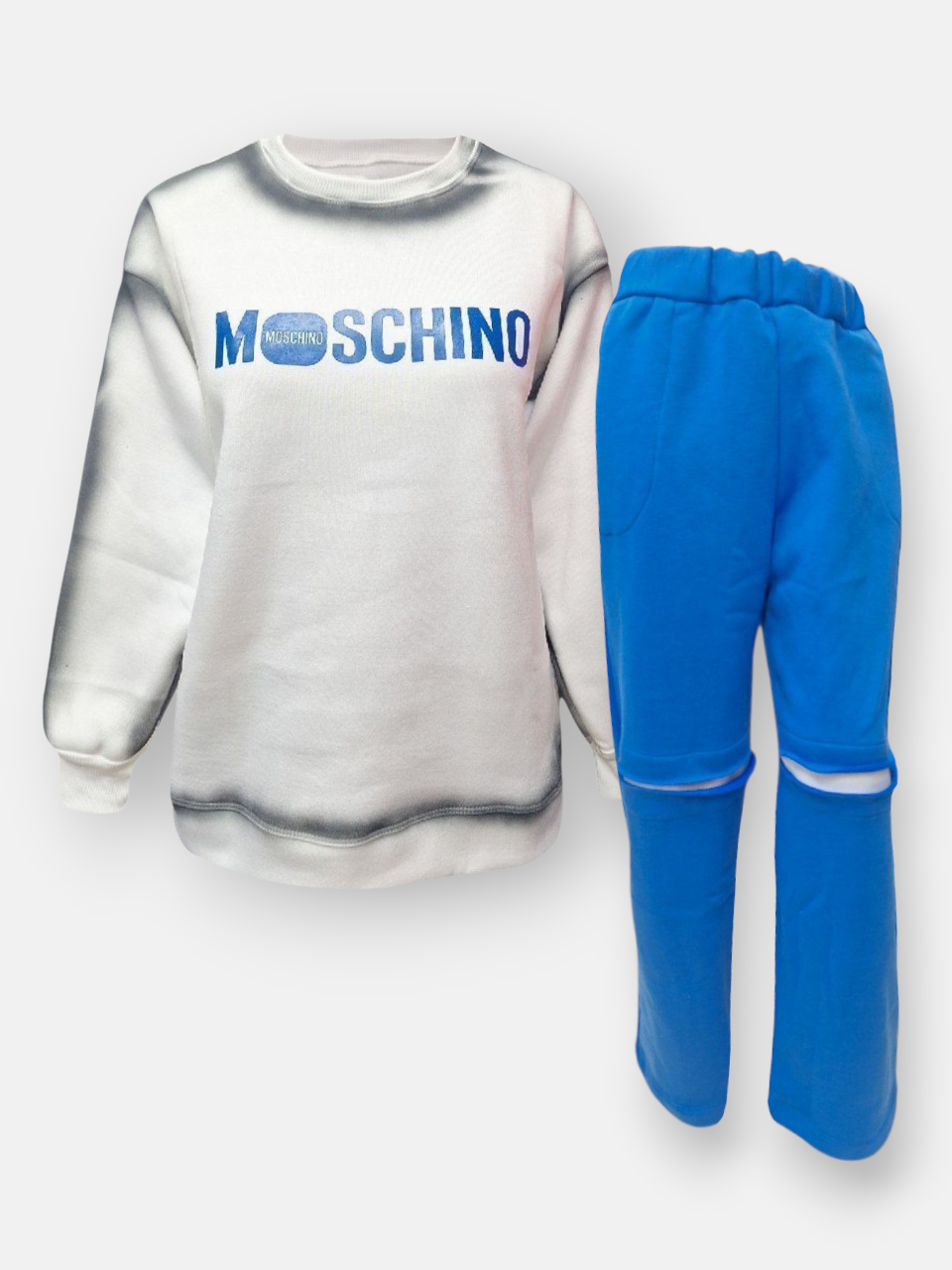 ست زنانه بلوز شلوار بگ AV3095