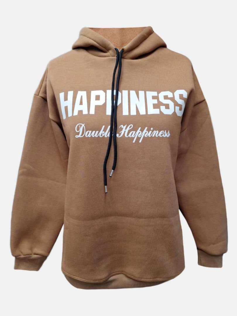 ست اسپرت هودی شلوار نسکافه ای AV5070