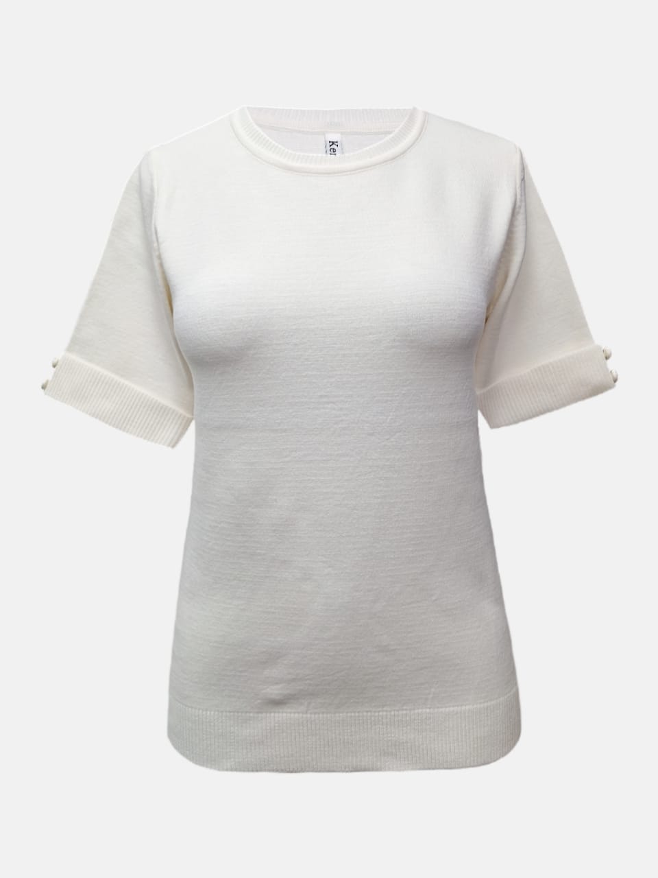 تیشرت زنانه گپ سفید AV1214