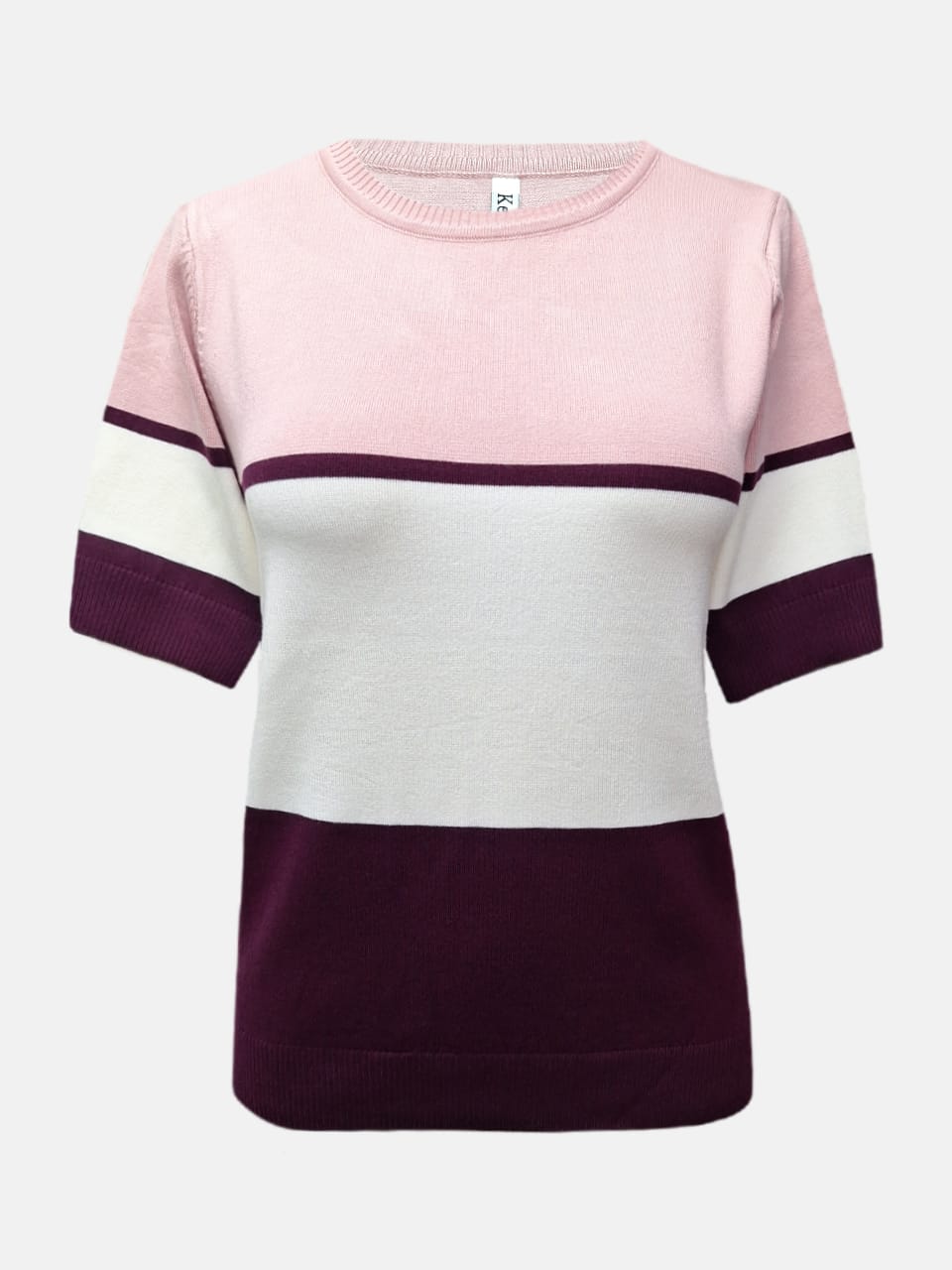 تیشرت زنانه گپ صورتی بنفش AV1256