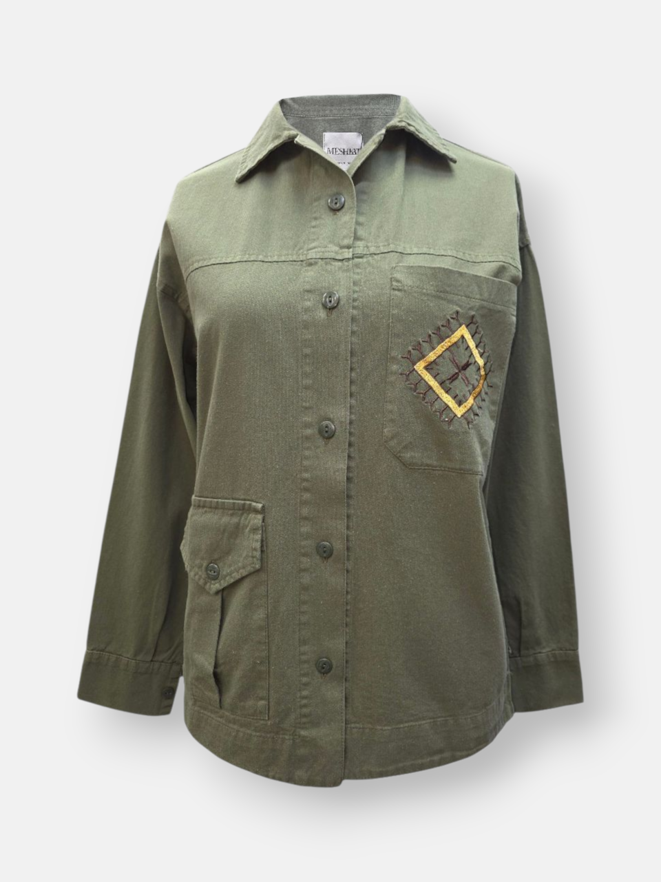 تونیک زنانه اسپرت گلدوزی یشمی AV769