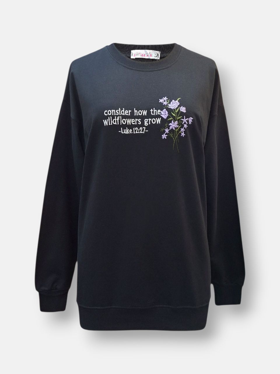 بلوز زنانه دورس پنبه مشکی CT1