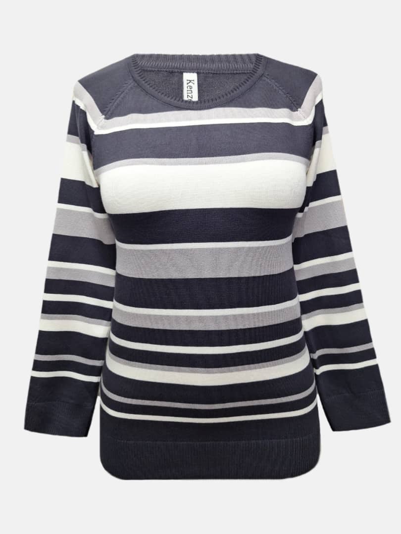 بلوز زنانه گپ نوک مدادی AV1210