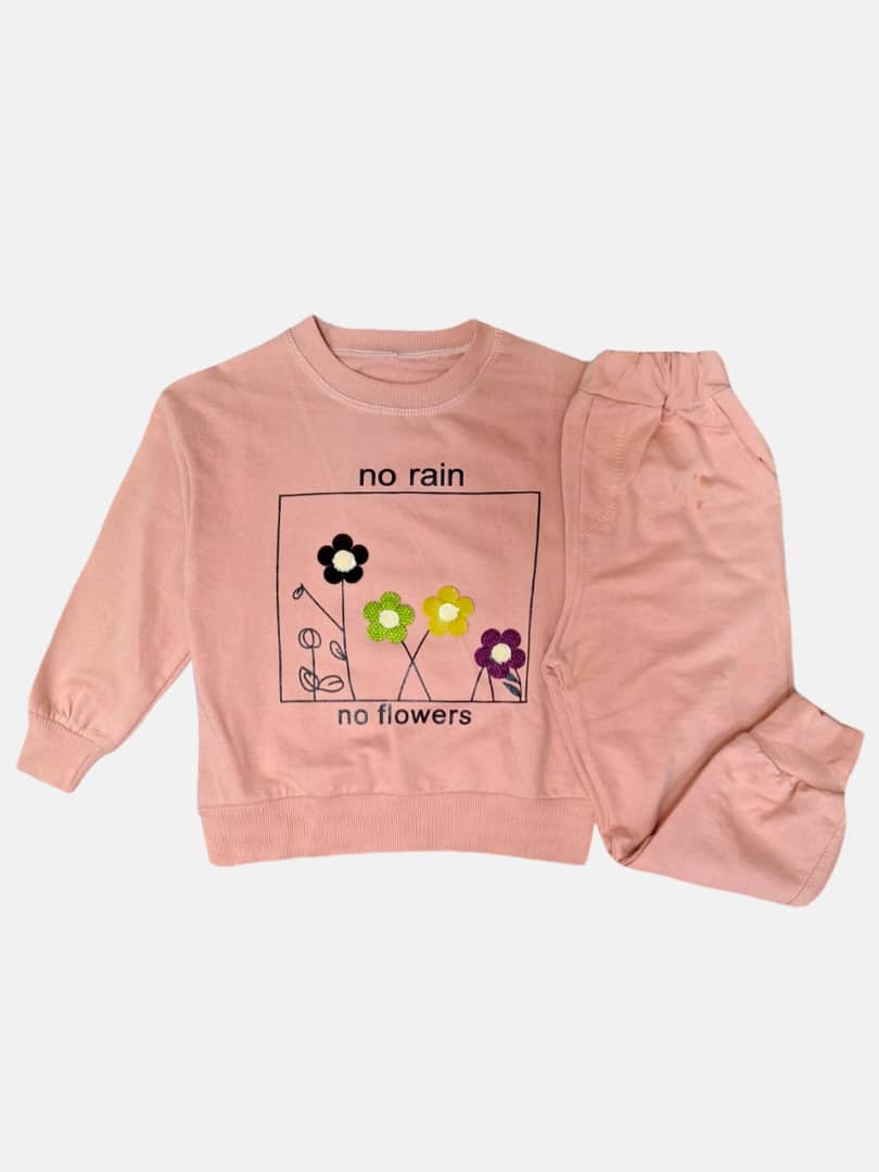 ست دخترانه بلوز شلوار کالباسی CT سایز40