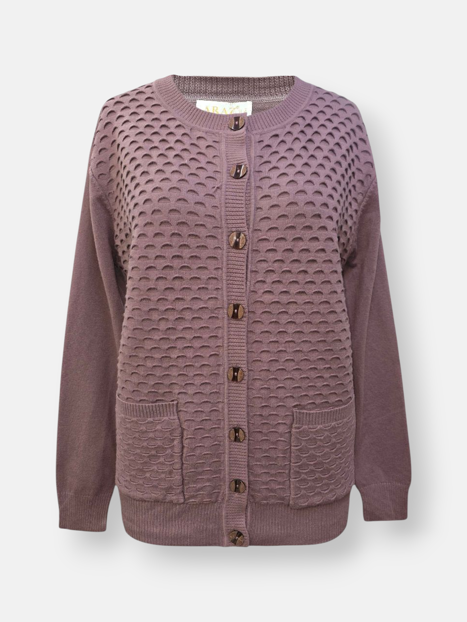 ژاکت زنانه طرحدار کالباسی DA3902