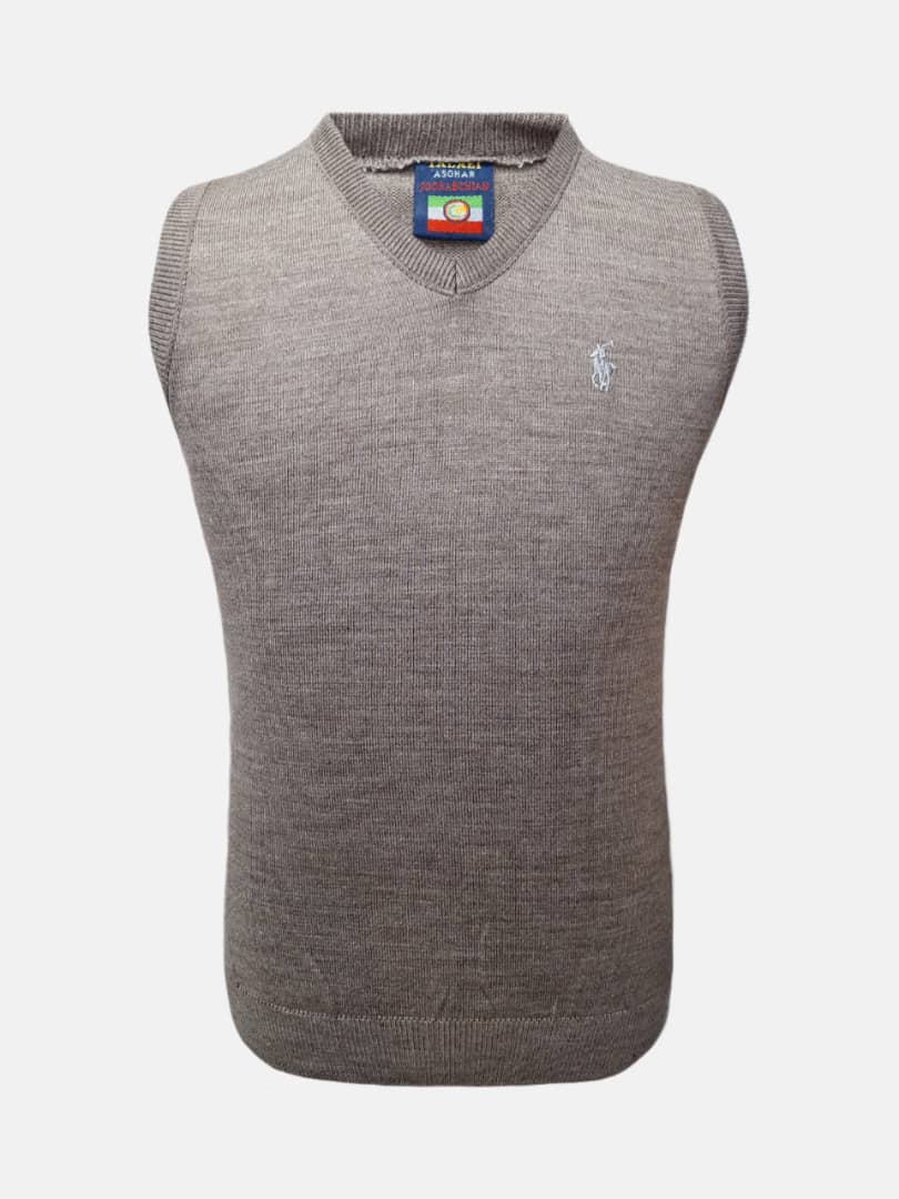 ژیله مردانه بافت اکریل کرم CR سایزL