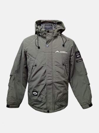 کاپشن مردانه باکسی کلاهدار برزنتی CN9781