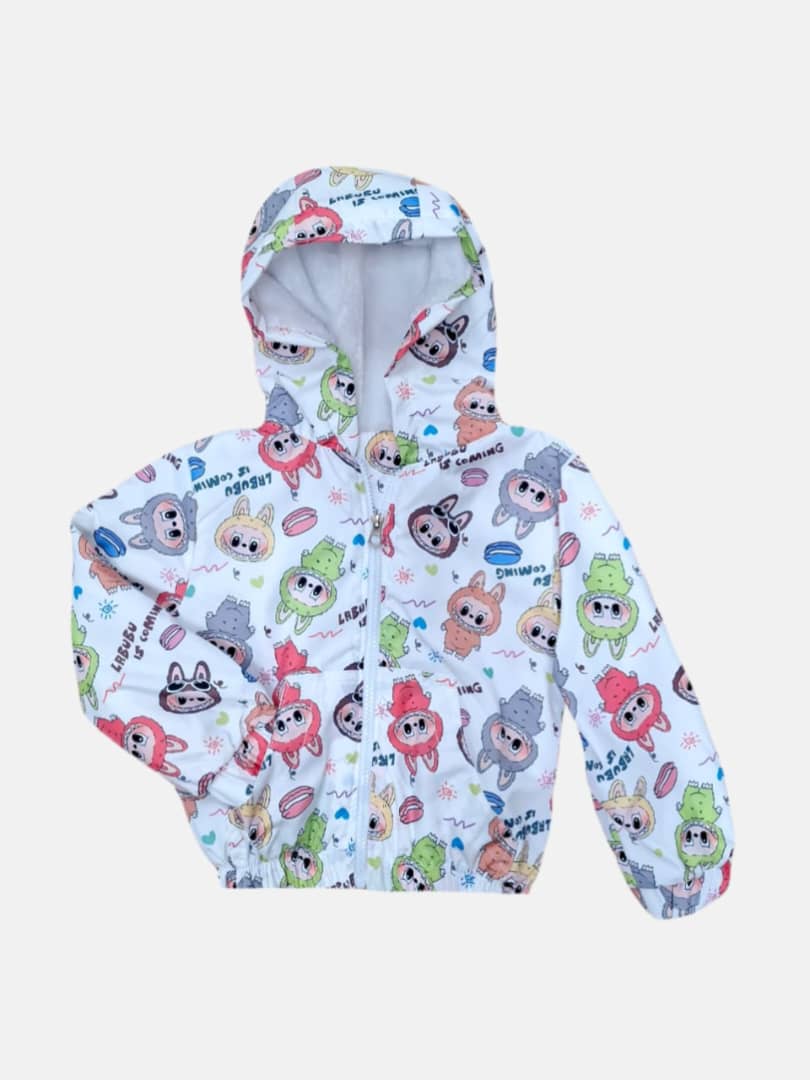 سوئیشرت دخترانه لبوبو سفید CO3010 سایز40