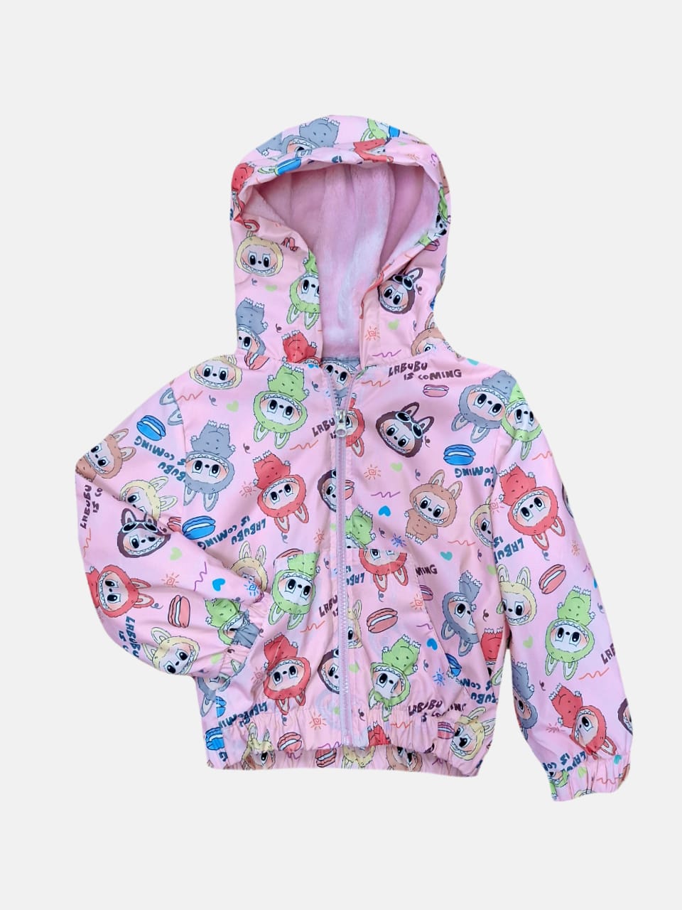 سوئیشرت دخترانه لبوبو صورتی CO3010 سایز40