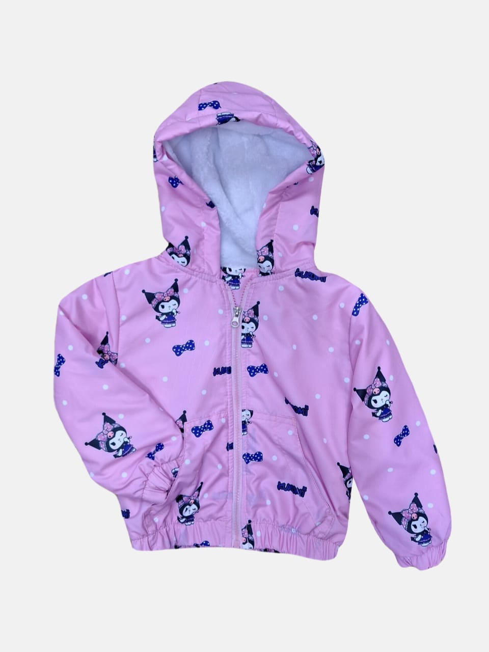 سوئیشرت دخترانه کرومی صورتی CO3009 سایز55