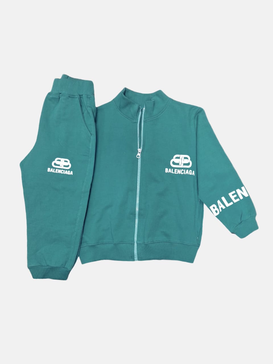 ست بچگانه سوئیشرت شلوار سبز CT سایز40