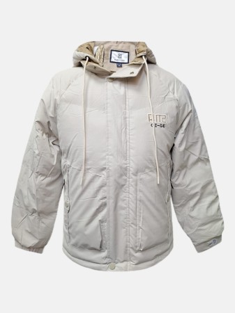 کاپشن مردانه باکسی کلاهدار سیلیکونی CN927