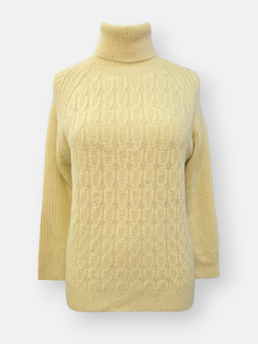 بلوز زنانه یقه اسکی موهر DA286