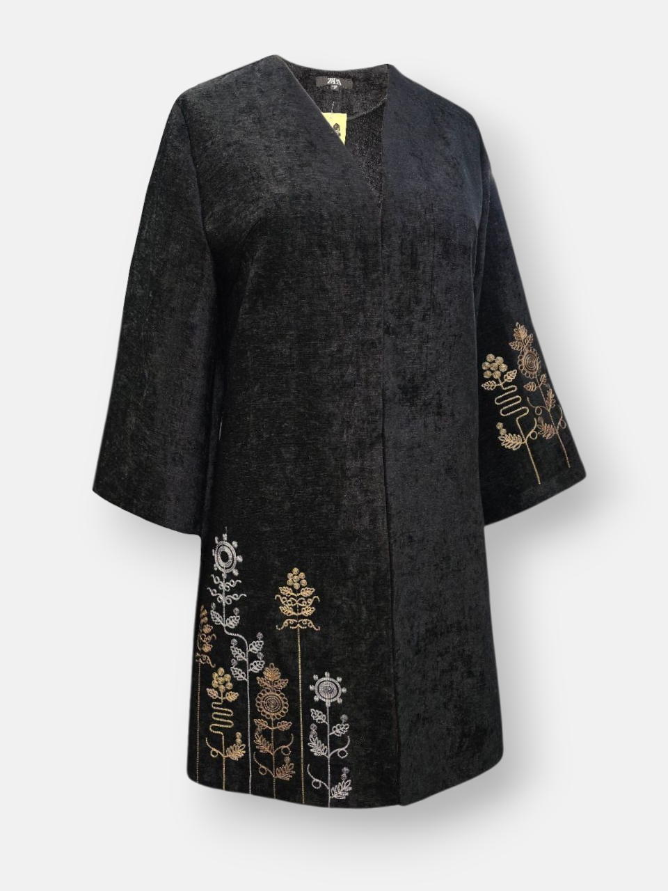 مانتو زنانه مخمل شانل بیشه AY