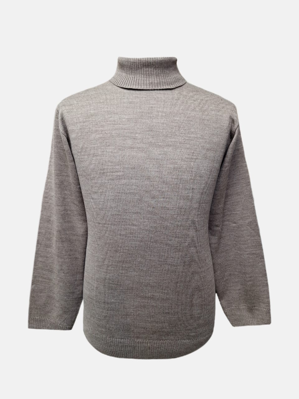 بلوز مردانه یقه اسکی بافت اکریل کرم CR سایزL