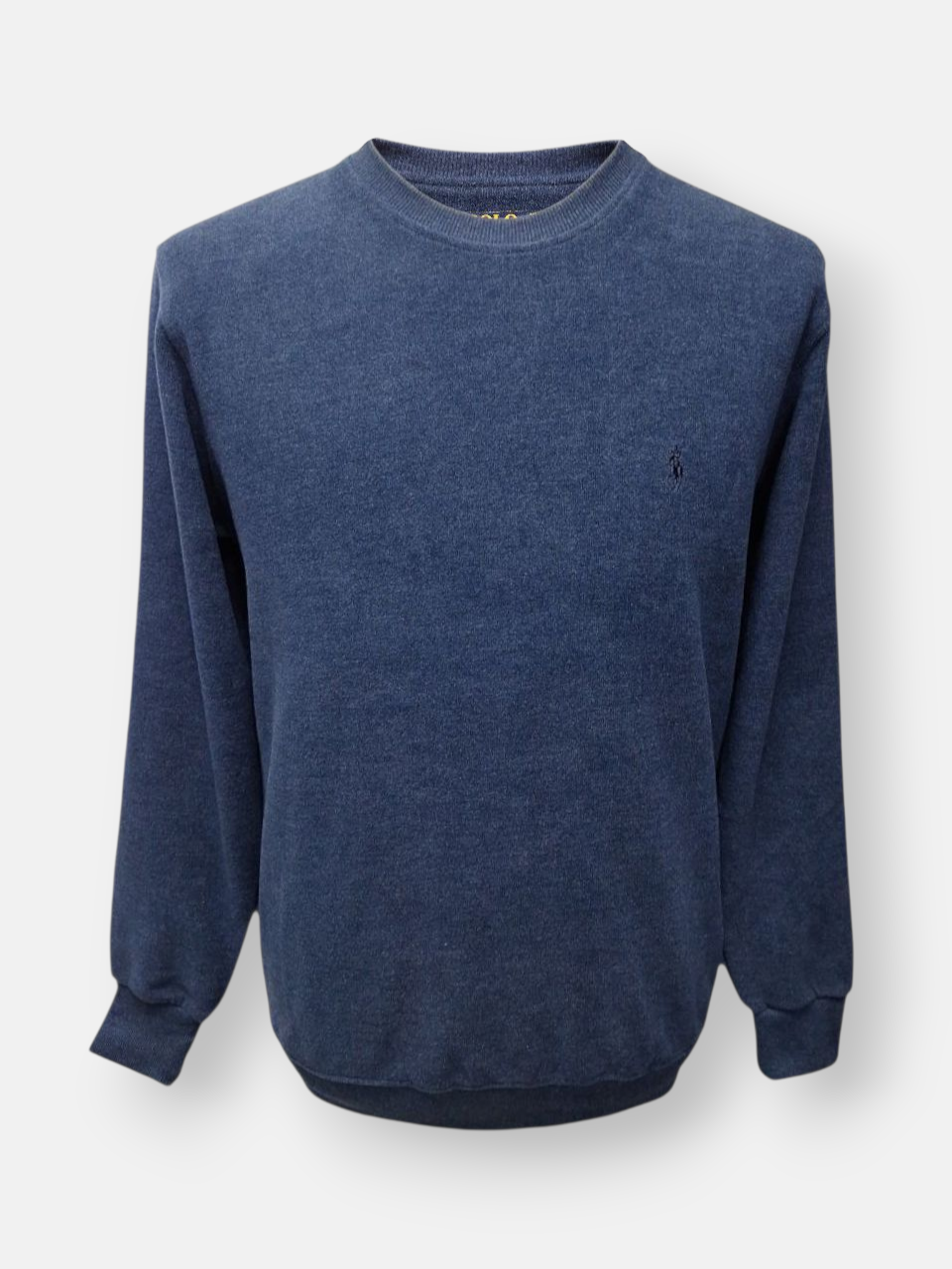 بلوز مردانه یقه گرد سلانیک سرمه ای AO سایزL