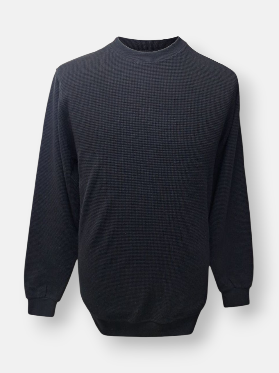 بلوز مردانه بیسکوئیتی مشکی AJ4450 سایزXL