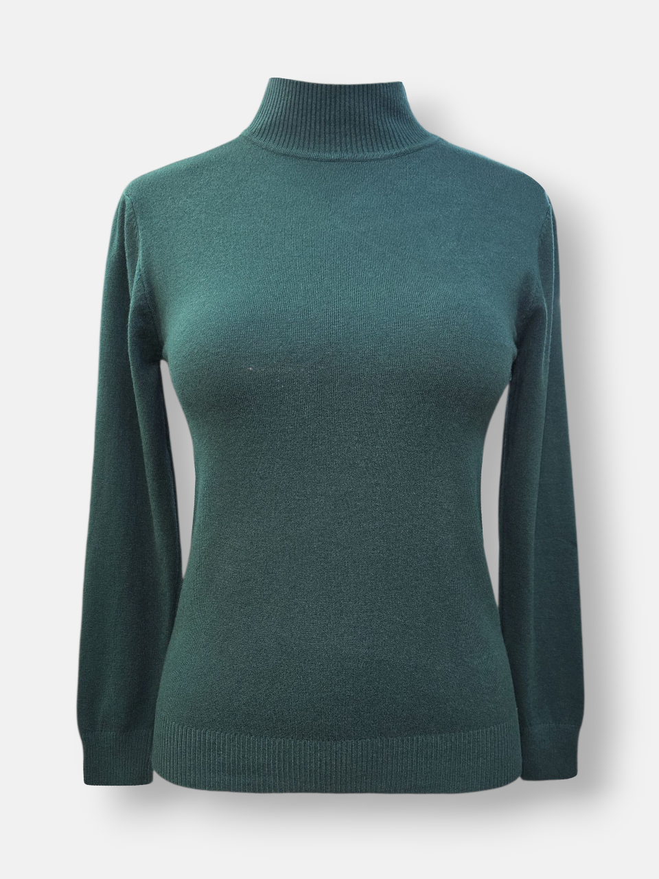 بلوز زنانه یقه ایستاده گپ یشمی DA9009