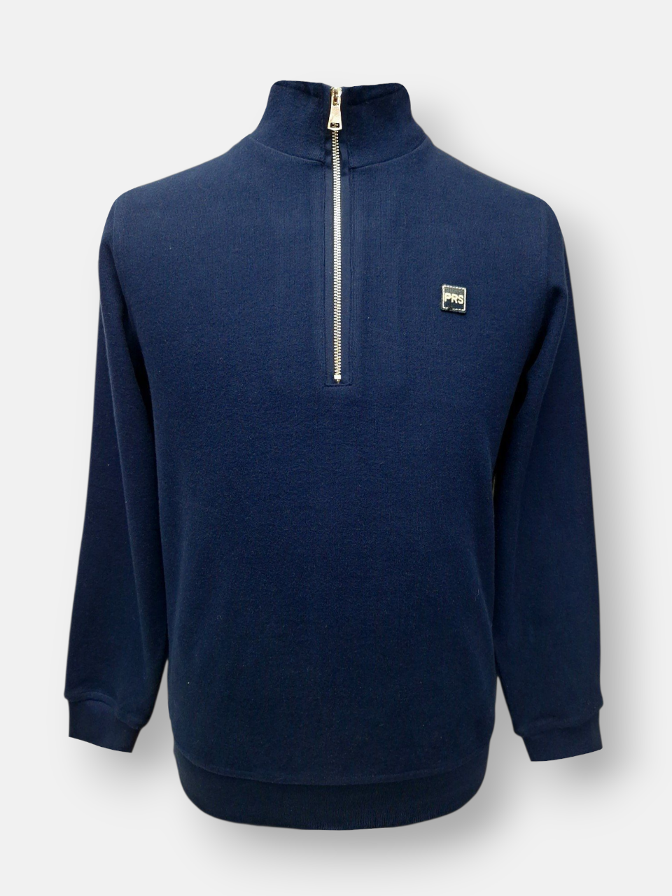 بلوز مردانه نیم زیپ سلانیک سرمه ای CZ4008 سایزL