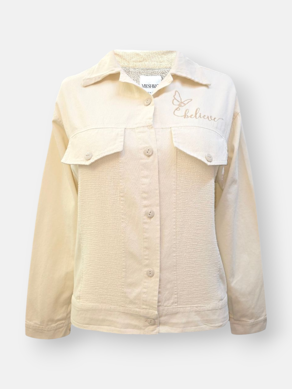 شومیز زنانه فندی کرم AV753