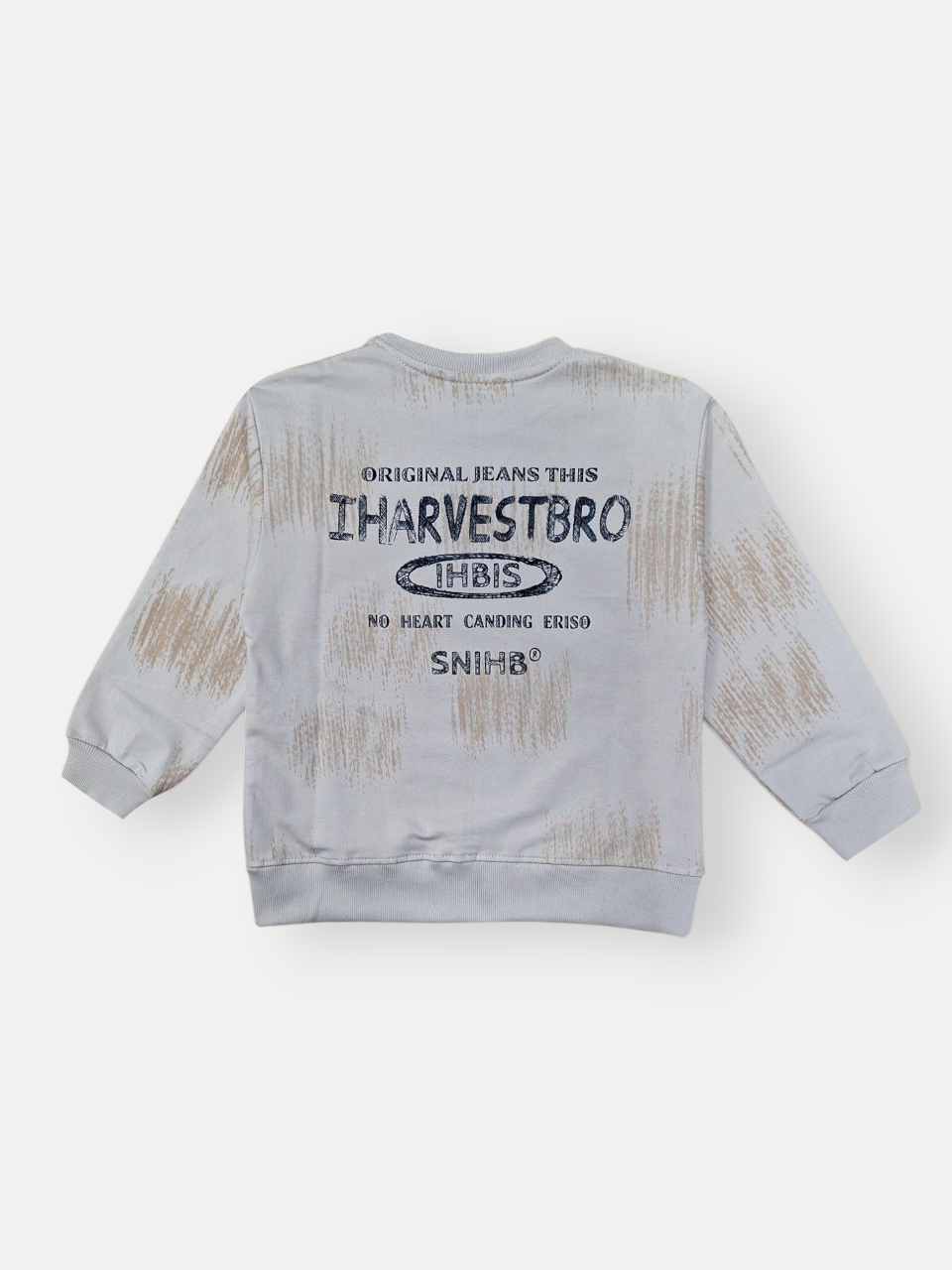 ست بچگانه اسپرت بلوز شلوار کرم CT1130 سایز50