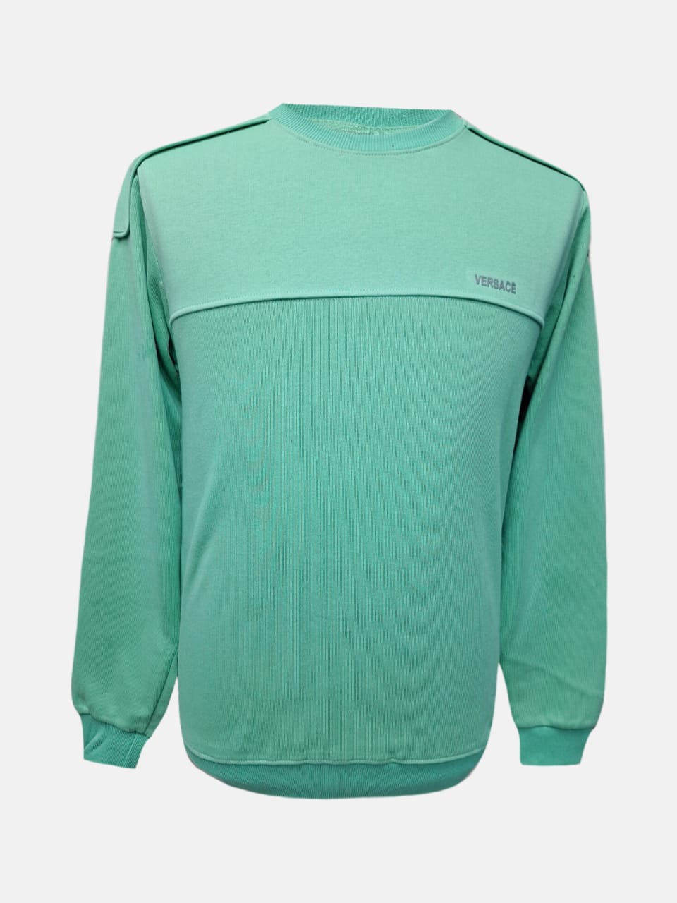 بلوز مردانه یقه گرد ماندانا ورساچ سبزآبی CQ سایزL