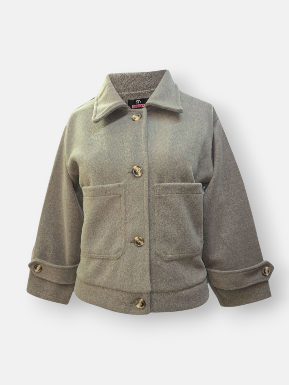 کت زنانه کراپ فوتر سبز AV2794