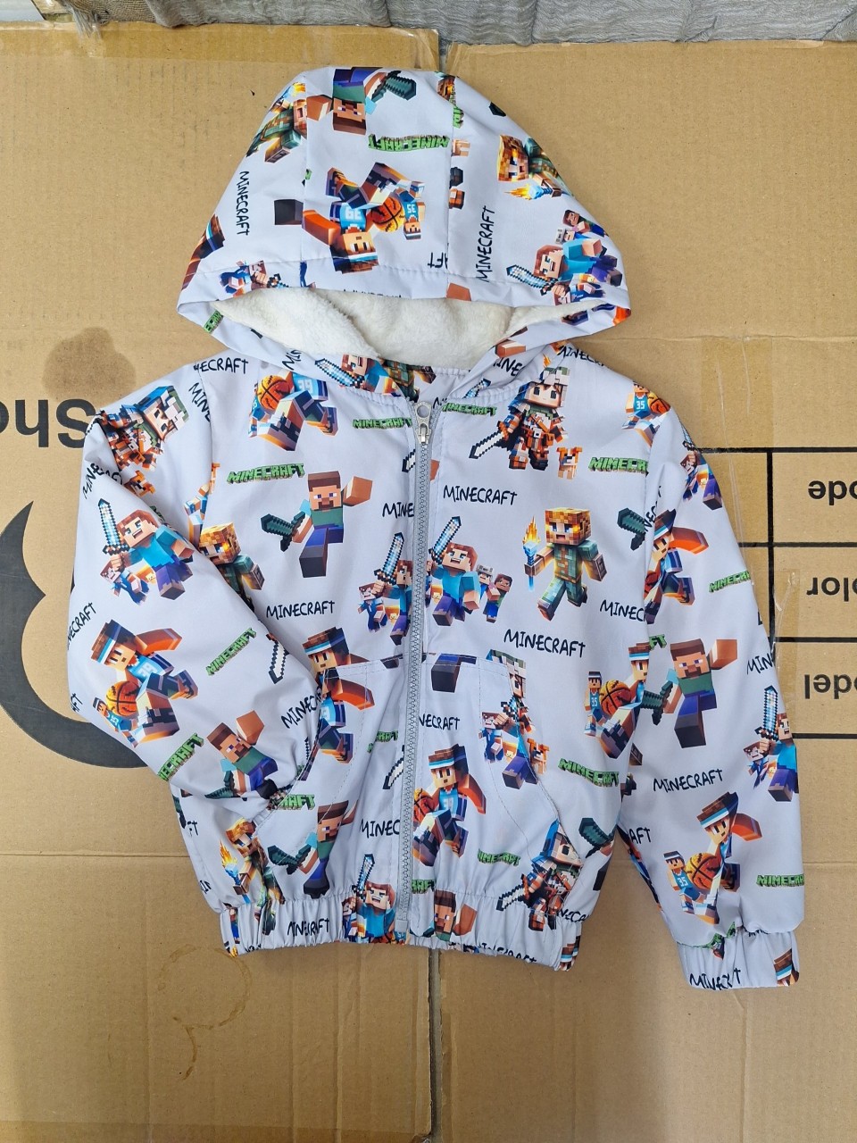 سوئیشرت پسرانه جیبدار ماینکرافت یاسی CO سایز40