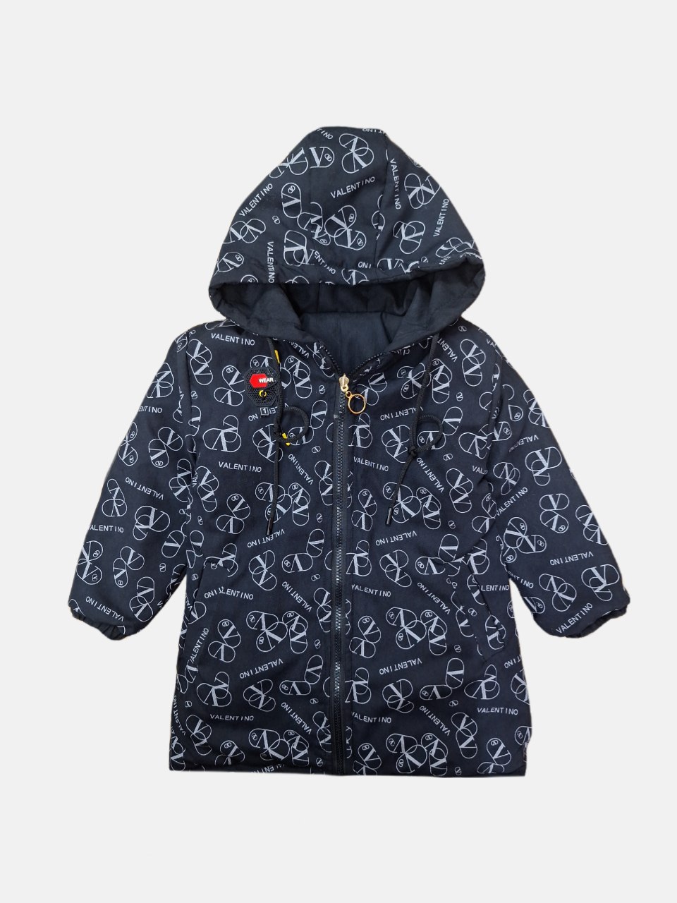 کاپشن دخترانه دورو میکرو مشکی CT سایز2