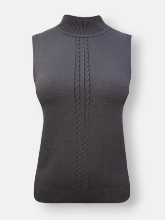 تاپ زنانه آستین حلقه یقه 5سانت AV1298