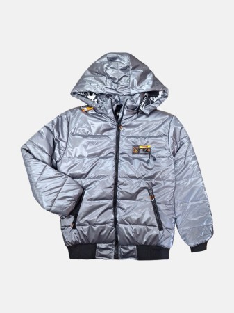 کاپشن پسرانه کلاهدار سیلیکونی AL