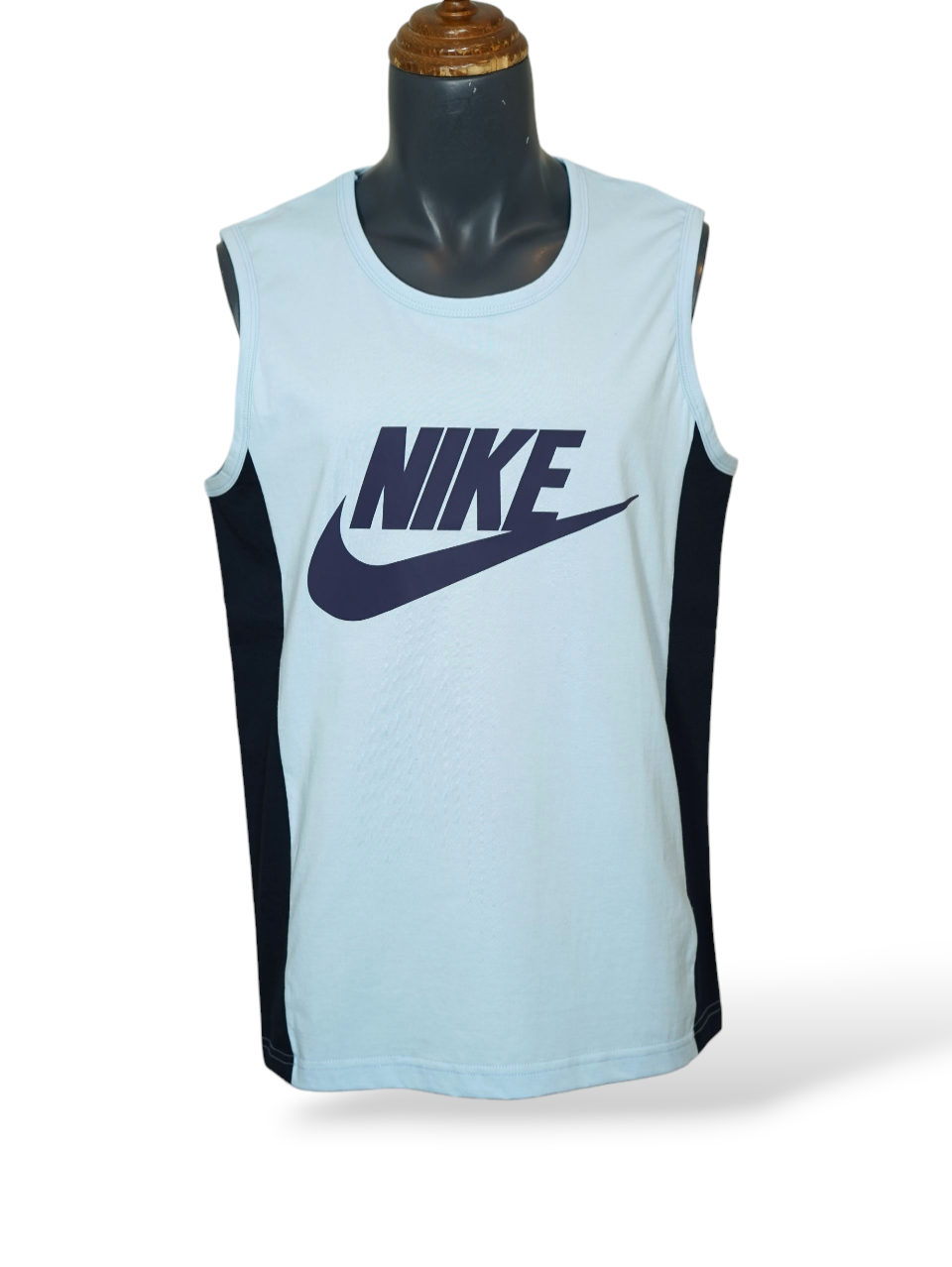 ست مردانه تاپ شلوارک نایک آبی سرمه ای CZ سایزL