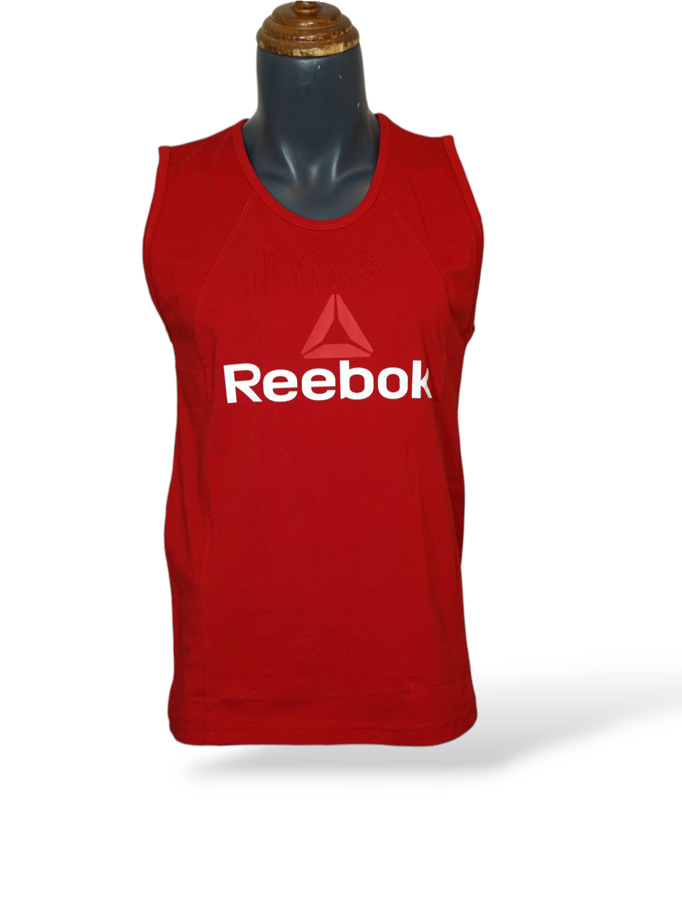 ست مردانه تاپ شلوارک پنبه یک رو ریبوک قرمز BR سایزL