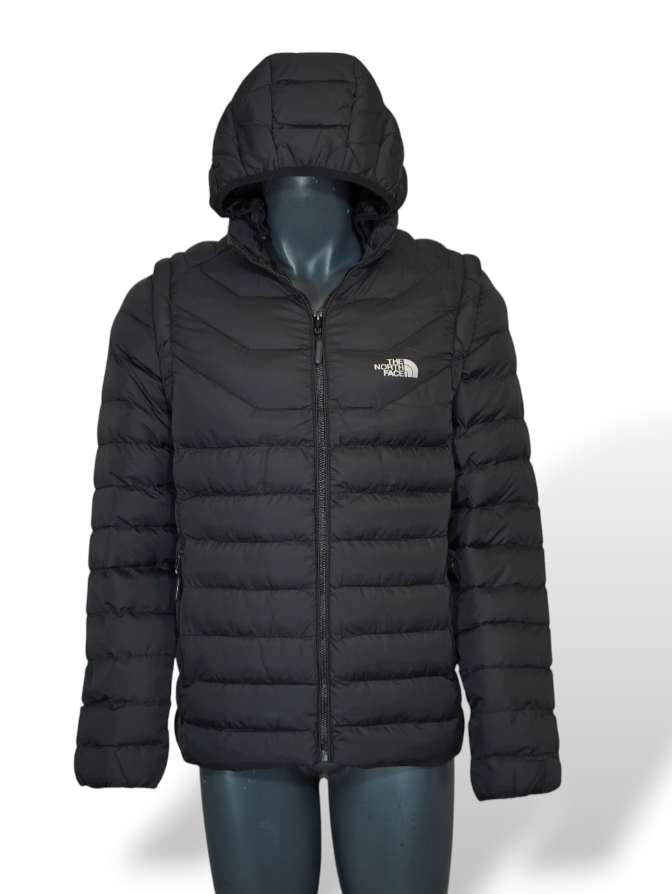 پافر مردانه شمعی پر مشکی CN02 سایزXL