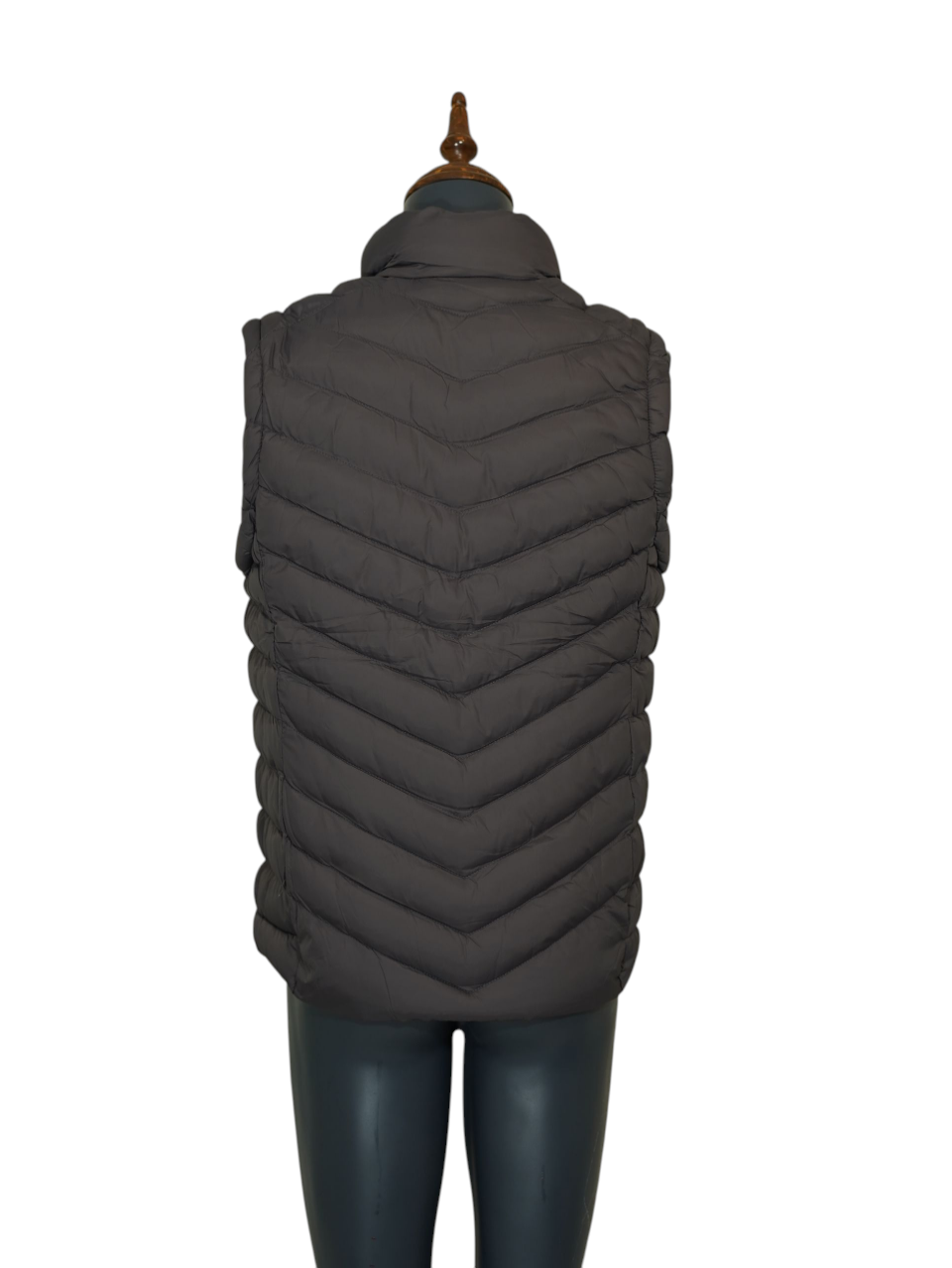 پافر مردانه شمعی پر طوسی CN02 سایز3XL