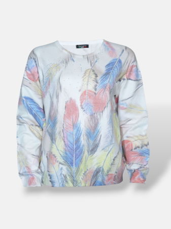 بلوز زنانه یقه هفت کشمیر DA