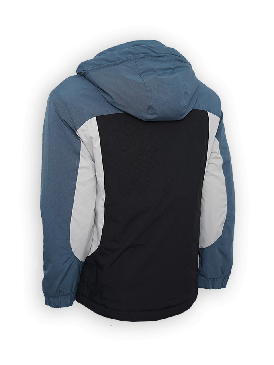 کاپشن مردانه کلاهدار کرتکس دیجی مشکی CN7308 سایز2XL